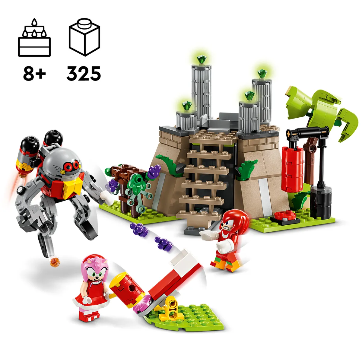 Конструктор LEGO Sonic Наклз и Главный изумрудный храм