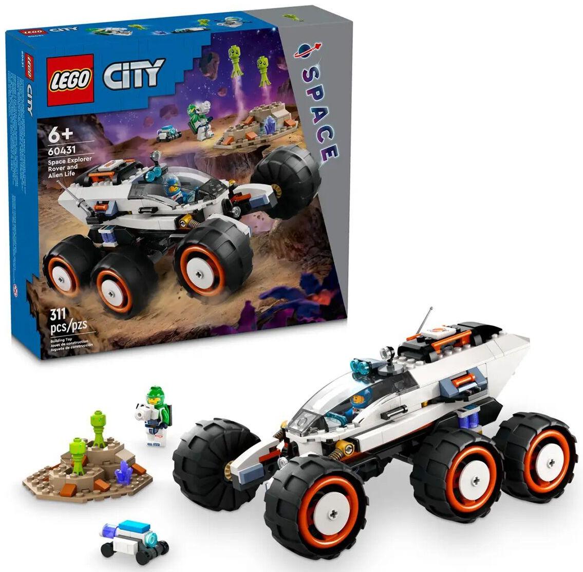 Конструктор LEGO City Марсоход и инопланетная жизнь
